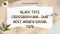 Black Tote Crossbody Bag : Our Best Money-Saving Tips
