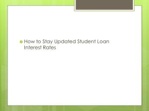 How to Stay Updated Student Loan Interest Rates