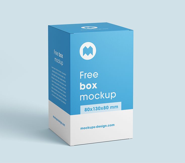 Box Mockups Free | Free Mockup | Box mockup, Free boxes, Free packaging